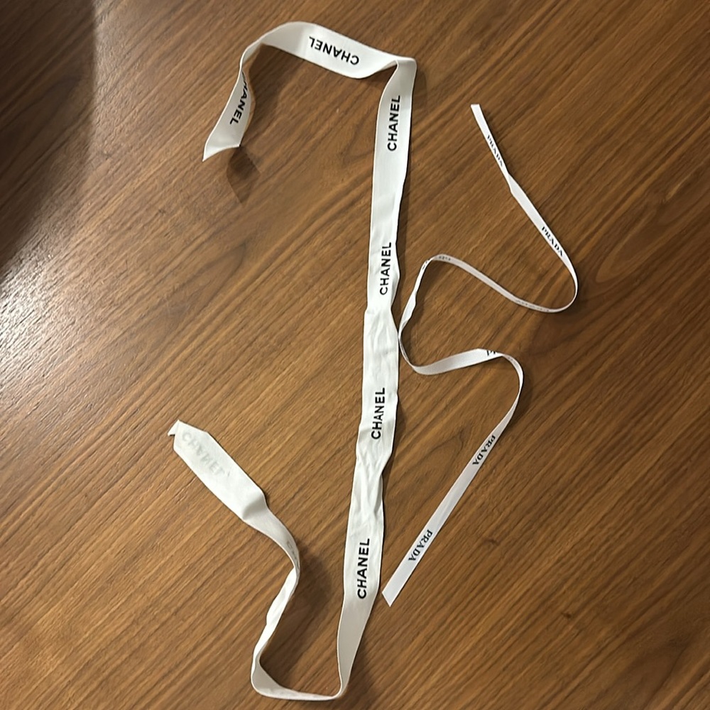 Chanel Prada and Gucci ribbon